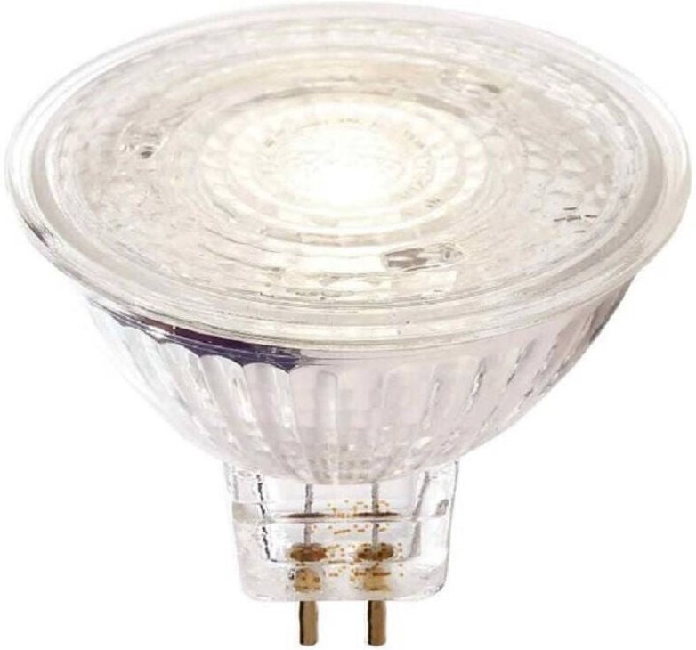 Trade Shop Traesio - Trade Shop - osram led GU5.3 4 w MR16 lamp 12V ac/dc angolo luce 36° 3000K 4000K -