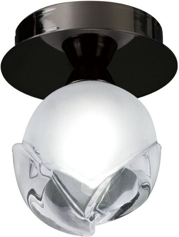 Inspired Mantra - Fragma - Decke 1 Licht G9, Schwarz Chrom