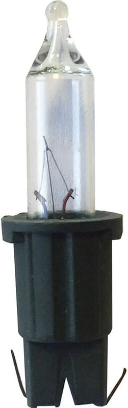 Konstsmide - 2121-050SB Ersatzbirne für Lichterketten 5 St. Grüne Steckfassung 24 v Klar