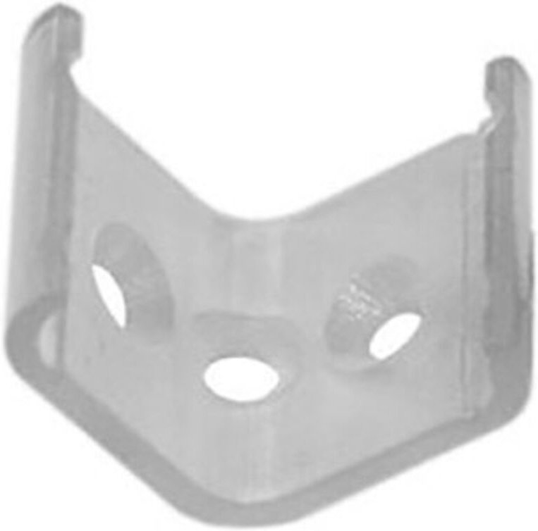 Barthelme 62399467 62399467 Befestigungs-Set Kunststoff (L x B x H) 27 x 20 x 17.5 mm 1 Paar