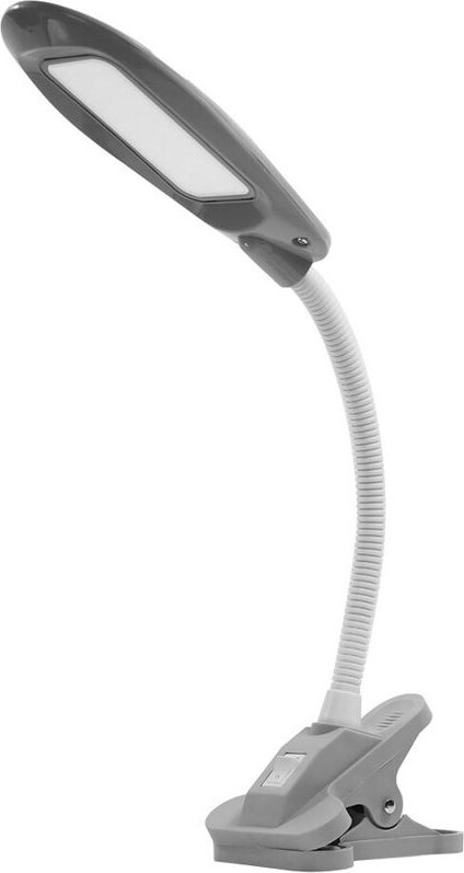 Thumbnail - Flexo sajas 5w 6000k grau m/Klemme orientab.400lm 46x11,5x20cm