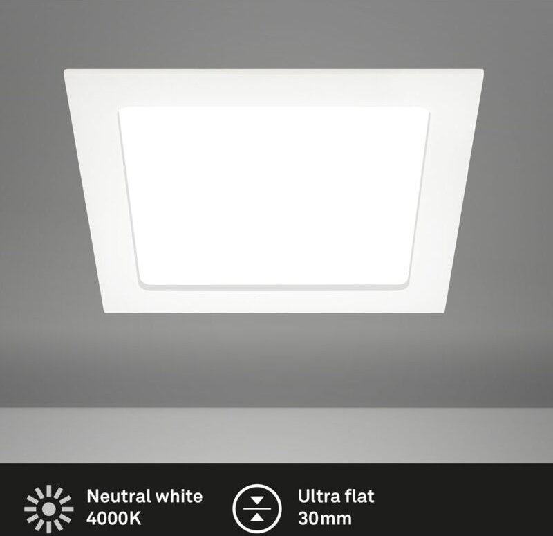 Briloner - Leuchten flat in - Einbauleuchten - 7052016 - 17 x 17 x 3 cm