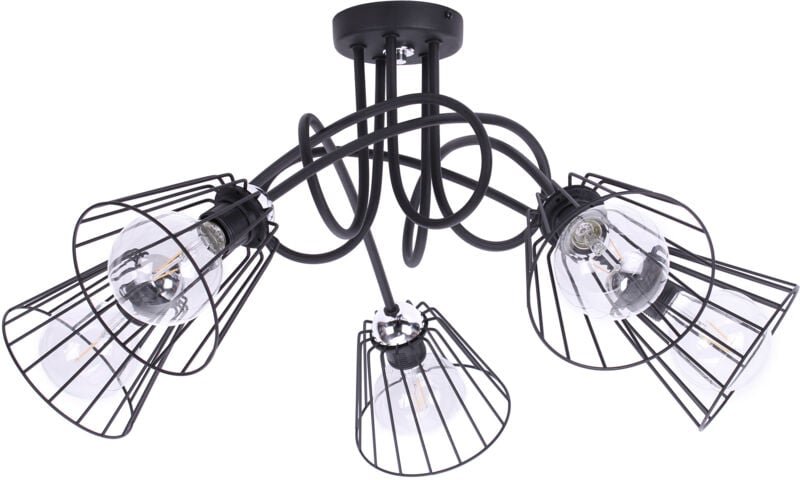 Thumbnail - Deckenleuchte, Plafond, Kronleuchter, 5xE27 LED, hängend