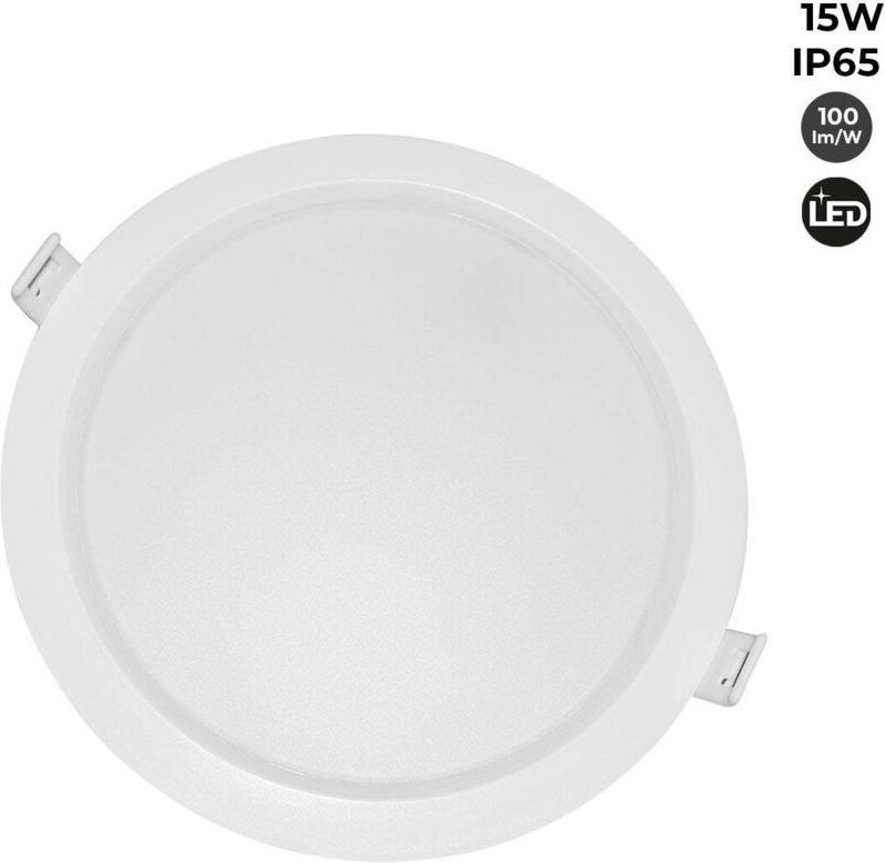 Thumbnail - Wasserdichtes LED-Downlight zum Einbauen - IP65 - 15W - ø