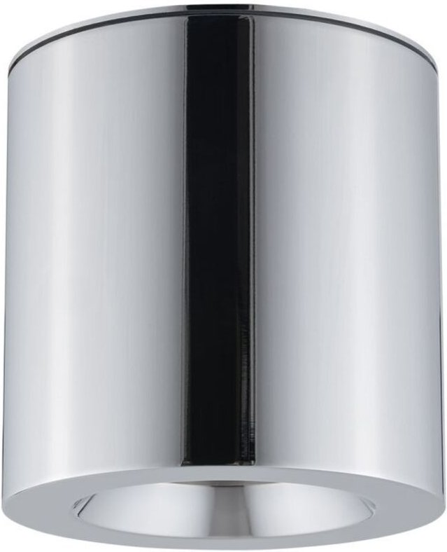 Deckenspot Aufputz Aluminium GU10 IP44 D: 8.5 cm rund Chrom Deckenlampe