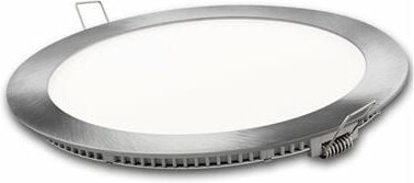 Thumbnail - Rundes neutrales LED-Downlight mit 3 w in mattem Silber