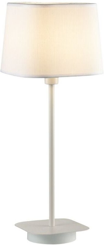 Italux Romeo - Moderne Tischlampe Weiß 1 Leuchte, E27