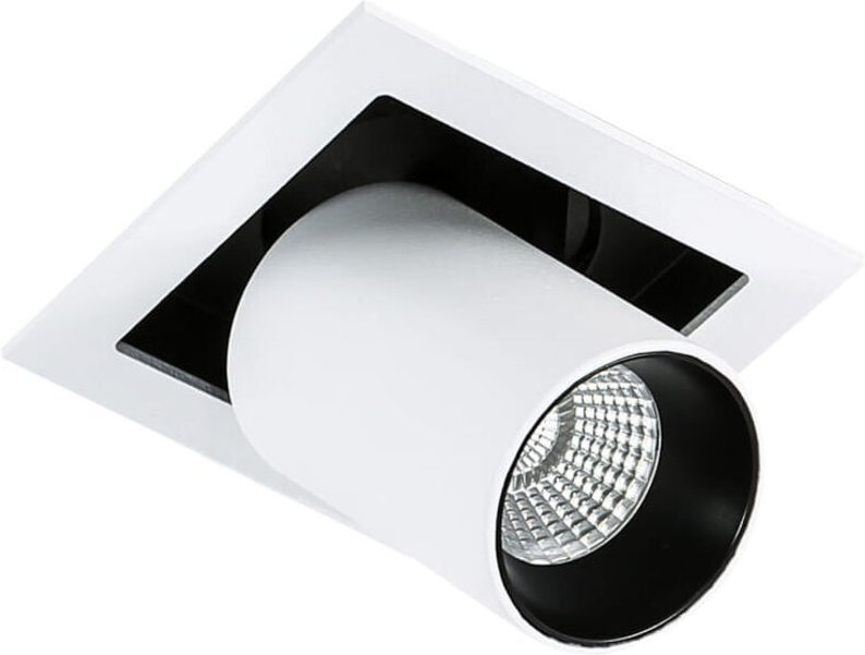 Mercanta Italux Einbauleuchte weiß beweglich GL7117-1/12W 3000K WH+BL