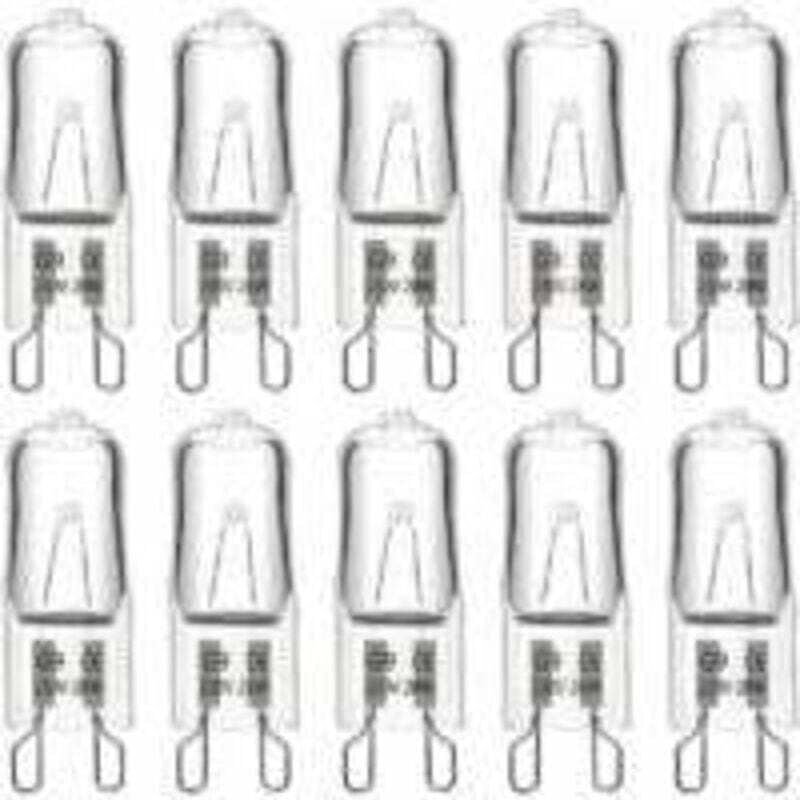 G9 Halogenlampe, 28 w, 230 v, 370 lm, 2700 k, Warmweiß, dimmbar, G9-Kapsellampen, für Kronleuchter, Landschaftslampen, W...