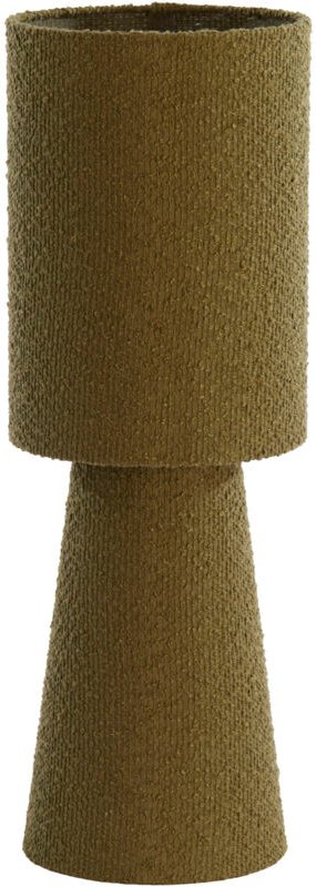 Tischlampe - Mikkel - grün - textil - stehlampe - Light&living