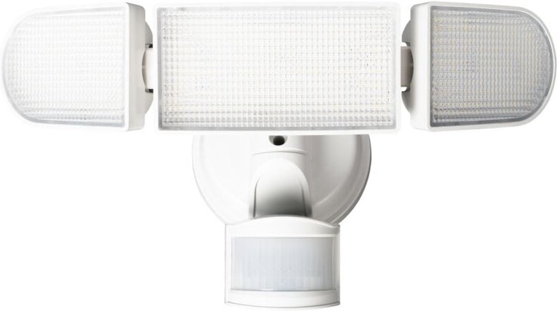 Thumbnail - LED-Außenstrahler mit Bewegungsmelder und 3 Leuchtenköpfen