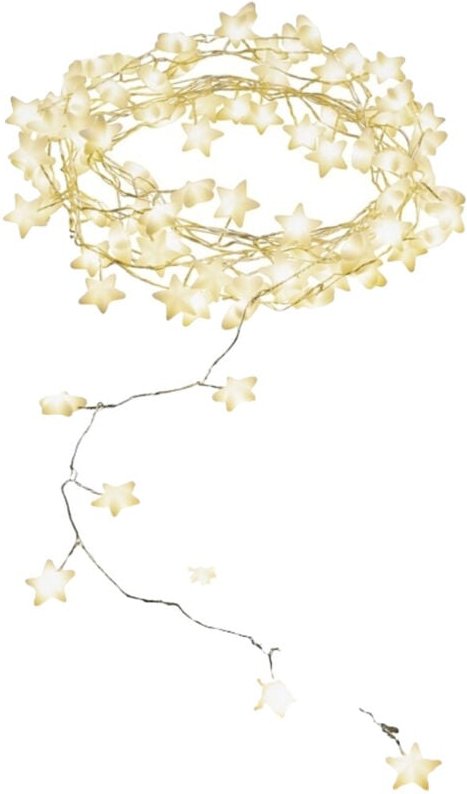 Konstsmide LED Sternenlichterkette Innen 90 warm weiße Dioden 9,45 m Lichterkette