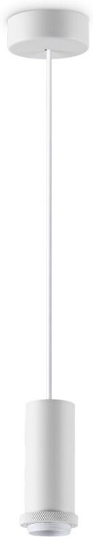 Thumbnail - Mix Runde, schmale Pendel-Deckenleuchte, weiß - Ideal Lux