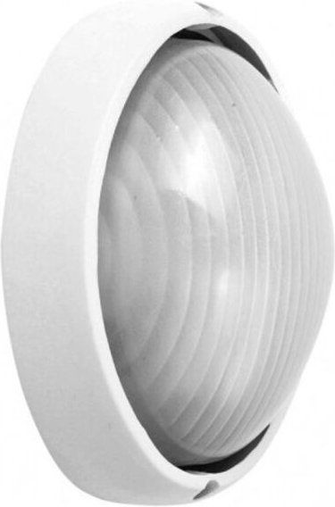 Wandleuchte ext. Aluminium vega klein 1xe27 weiß 10x22x14 cm ip44