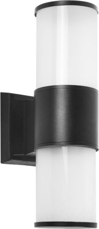 DALIA Wandleuchte, Gartenleuchte, 2xE27, IP54, schwarz