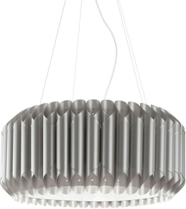 Aufhängung 5 Lichter aus verchromtem Metall Cm. 60 x 31 Std