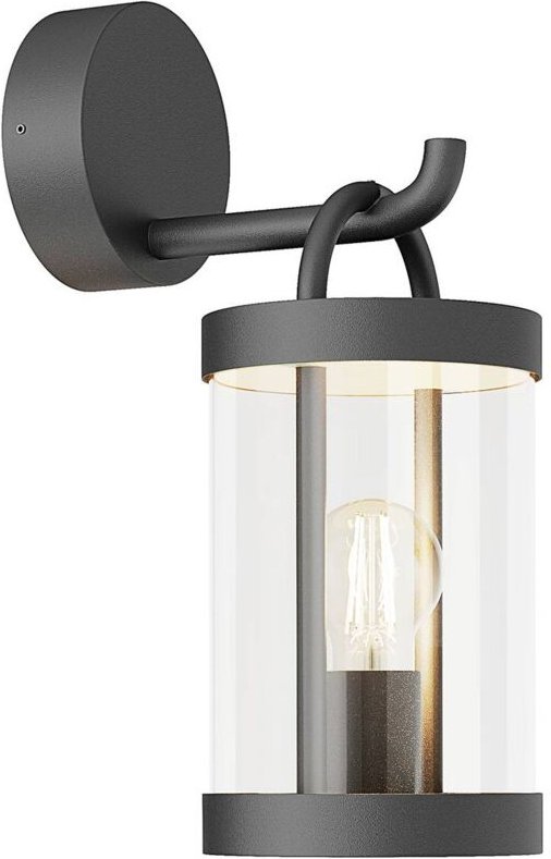 Wandleuchte außen "Cassian" aus Aluminium von Lucande