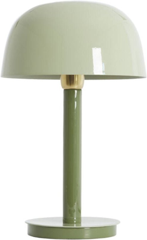 Light & Living - tischlampe - Marivet - grün - metall - Ø 25cm -
