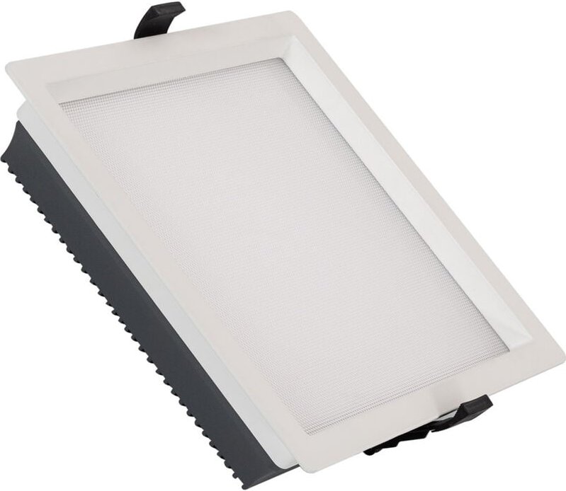 Efectoled - led Downlight Einbaustrahler 30W Eckig samsung Aero 130lm/W Mikroprismatisch lifud Ausschnitt 210x210mm 4000...