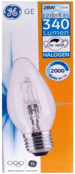 General Electric - 1301065 E27 28 w (35 w) Halogenlampe – 2800 k