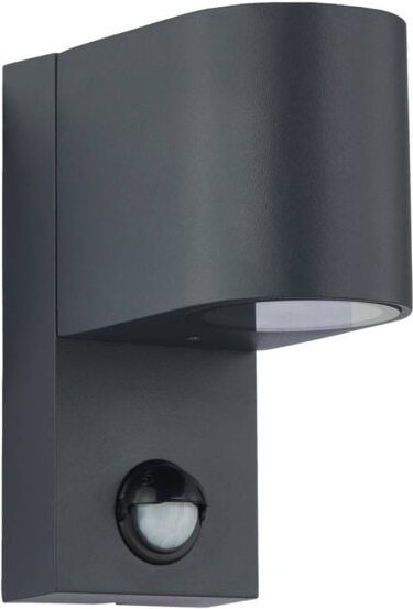 Thumbnail - Lindby - Wandleuchte außen 'Gelso' aus Aluminium mit Bewegungsmelder von