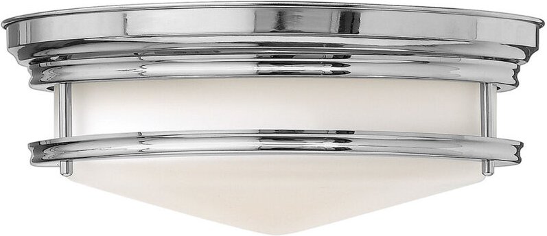 Thumbnail - Elstead - Hadley - 3 Light Semi Flush Deckenleuchte Chrom, E27