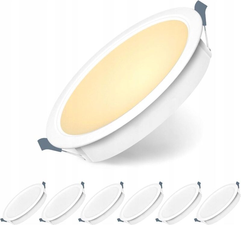 6x LED Einbaustrahler 5w IP20 Strahler 78-82mm Warmweiß 3000K