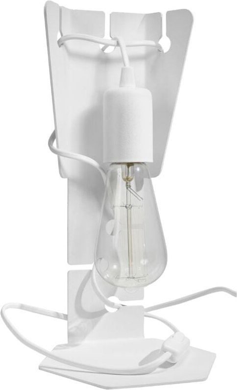 Salamanix Schreibtischlampe 1 E27 Weiss Lumilo 08.819.79