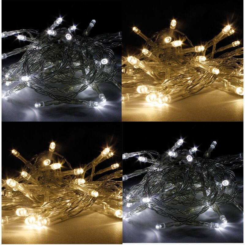 LED - Batteriekette transparent Innen/Außen Variante-MLK104WZA-var