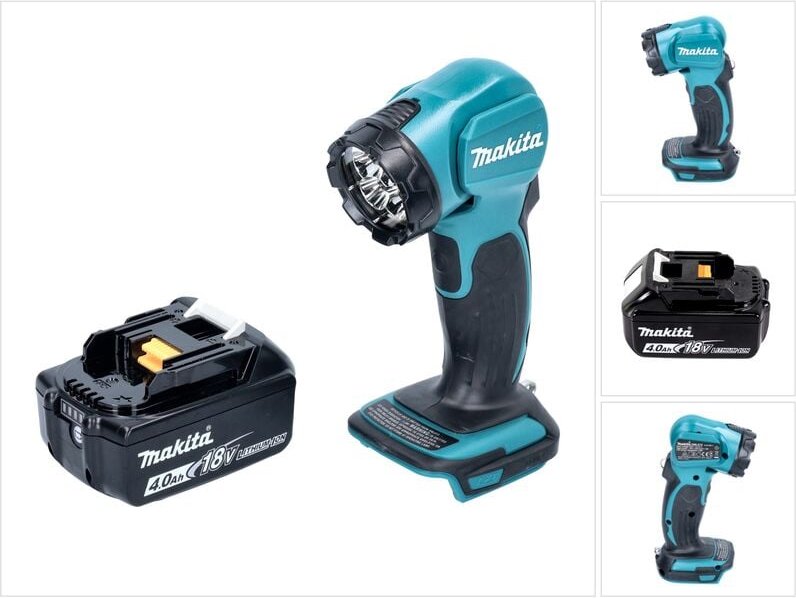 Thumbnail - Deadml 815 M1 led Akku Handleuchte 14,4 - 18 v 160 lm + 1x Akku 4,0 Ah - ohne Ladegerät - Makita