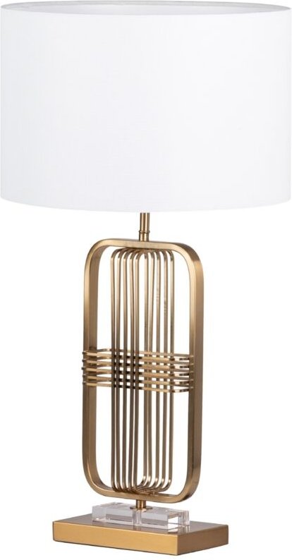 Ladero Metall-Tischlampe 38X38X70 cm