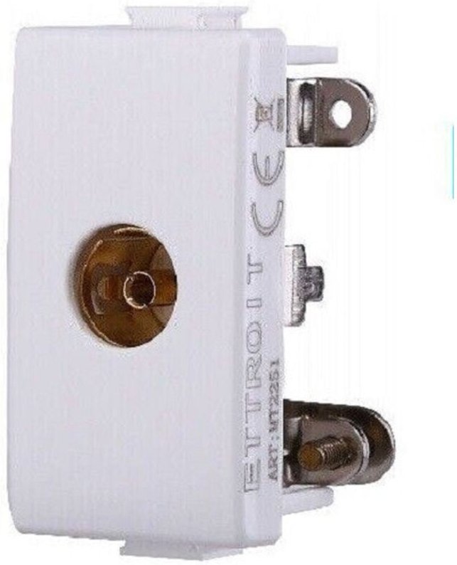 Trade Shop - BTITIC SERIES FATIX COMPATIBLE TAKES SCHUKO LAN PULSANT DEVIATOR USB -