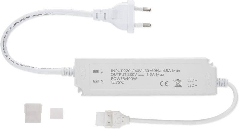 Efectoled - Treiber Flicker Free für LED-Streifen 220V ac smd Silicone flex IP65 Breite 12mm 400 w