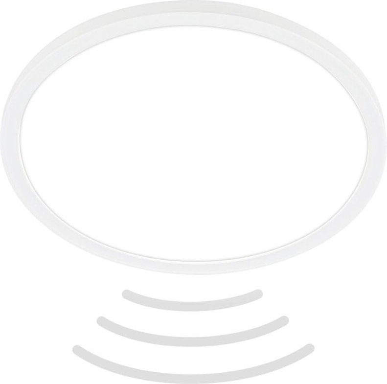 Briloner - led Deckenlampe Bewegungsmelder IP44 led Badlampe Badezimmerleuchte Flach