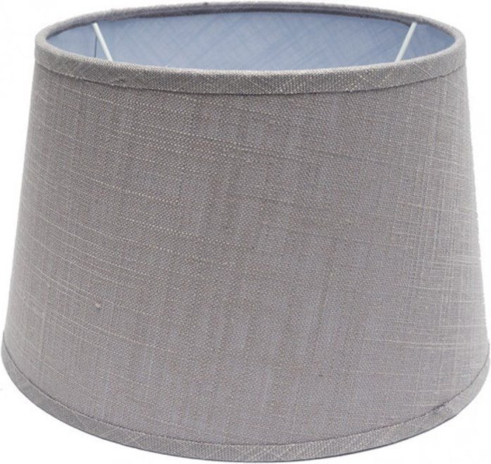 Fabrilamp - fab 157214528 Agueda Lampenschirm E27 Grau 45dx35dx30h Offen Konisch