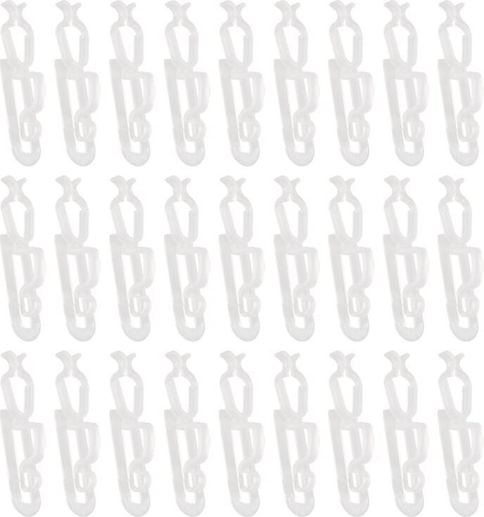 Weihnachtslicht-Clips, 100er-Pack, zum Aufhängen von C7- und C9-Lichtern