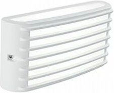 Aluminiumguss-Wandleuchte mit opalem Diffusor - 10W, 950 Lumen, warmweißes Licht