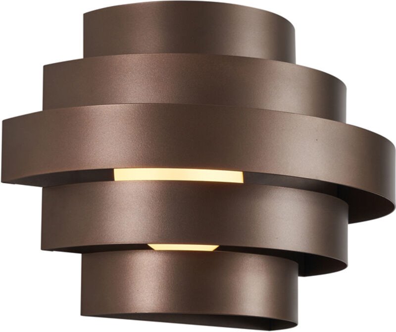 Moderne Wandleuchte Bronze inkl. led 3-Stufen-Dimmbar - Lines