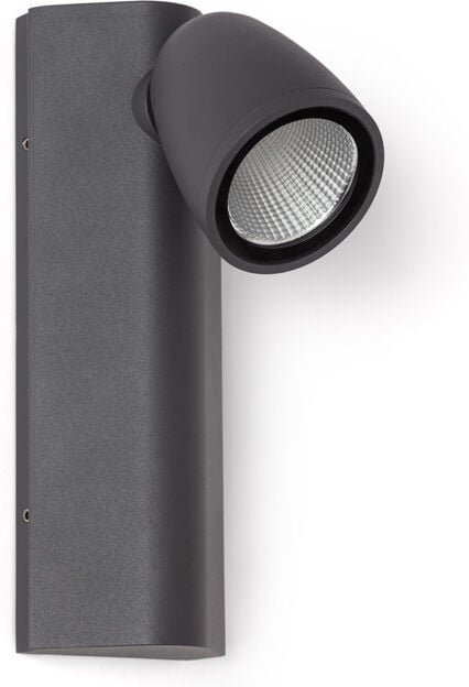 Thumbnail - Led Wandleuchte Außen 6W Aluminium Abel Dunkles Grau