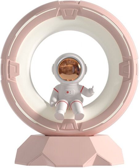 Nachtlicht für Kinder, Astronautenmotiv, Nachtlicht mit 9 Farbtemperaturstufen (kalt, warm), wiederaufladbar, dimmbar, T...