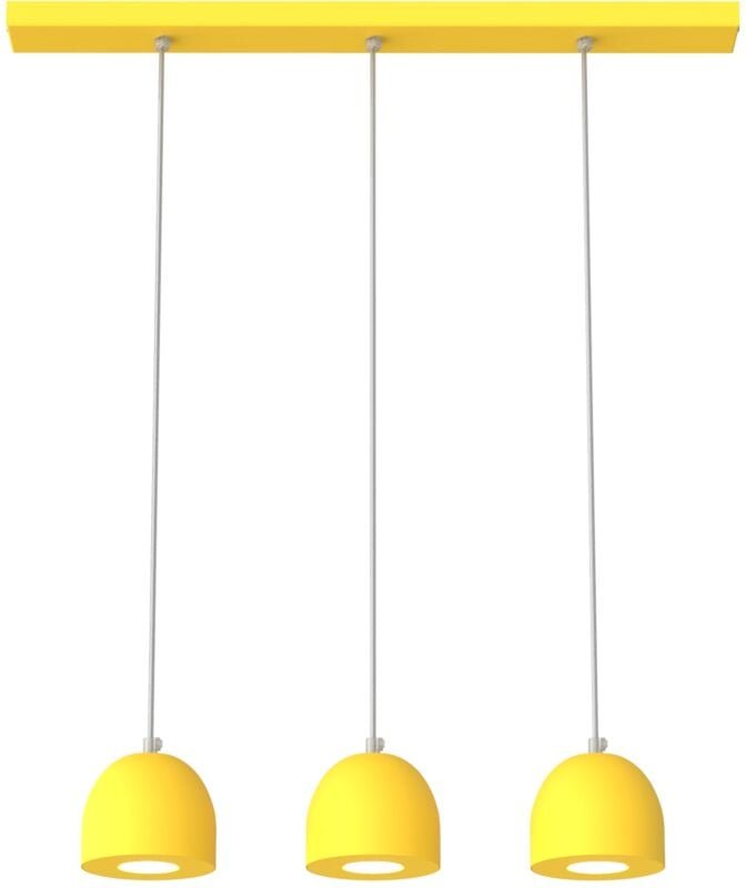 Campanella Sospensione Binario X3 Monocolore Opaco