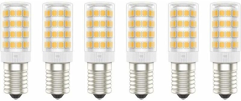 E14-LED-Lampen, 5 W (entspricht 50 W), Warmweiß (3000 K), AC 220–240 V, kein Flimmern, nicht dimmbar, 300 Lumen, CRI80, ...