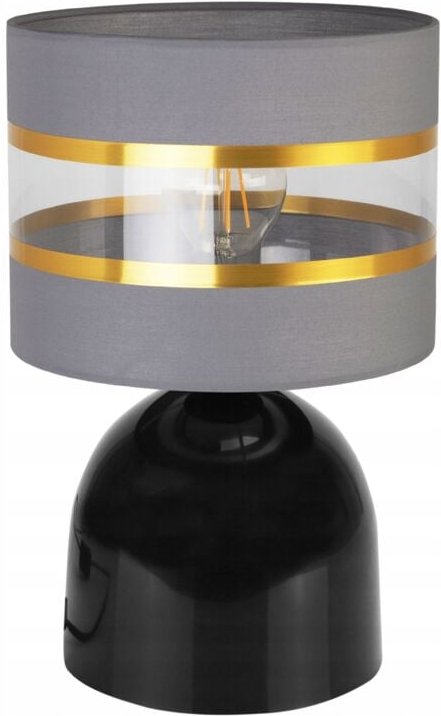 Nachttischlampe, Eleganter Goldener Lampenschirm, 20 Cm