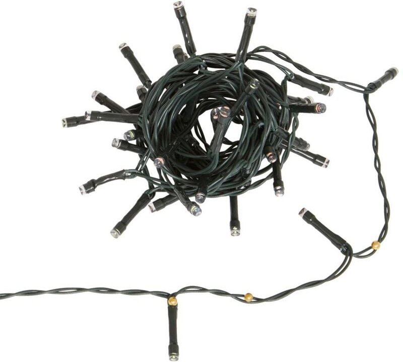 Solar-Lichterkette für den Außenbereich 50 LEDs mehrfarbig l.5 m - Feeric lights & christmas