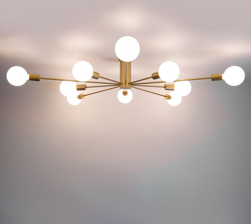 Deckenlampe "ASTRA" - 10 Leuchten - E27