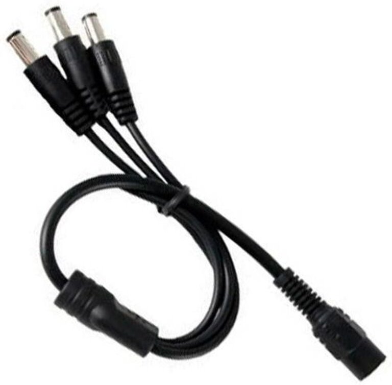 Kabel-Anschluss Jack Büchse mit 3x Jack-Stecker