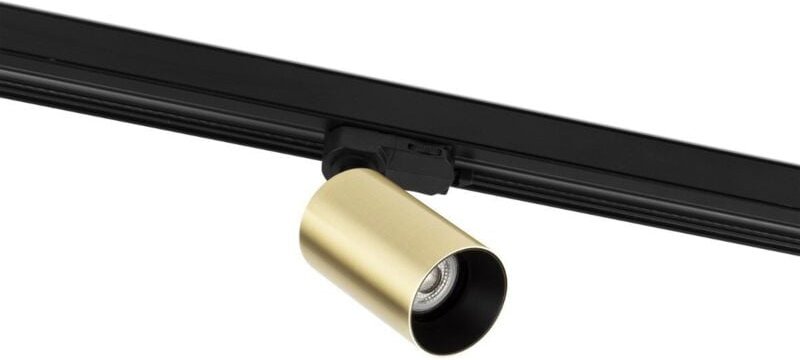 Stan Lampe Schienenstrahler gold satiniert 43757