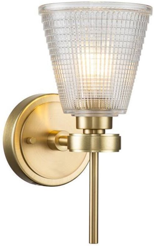 Gunnislake Wandleuchte Messing gebürstet, IP44 - Elstead