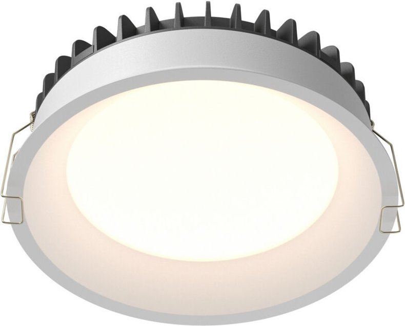 Maytoni Okno 17,5 cm Einbau-Downlight, Weiß, 3000–4000–6000 K, IP44