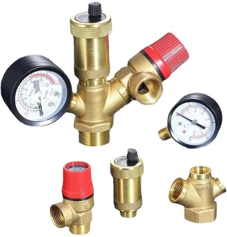 Vtizikl Groupe de sécurité chaudière groupe de sécurité groupe de raccordement et décompression DN25 (1") système de cha...